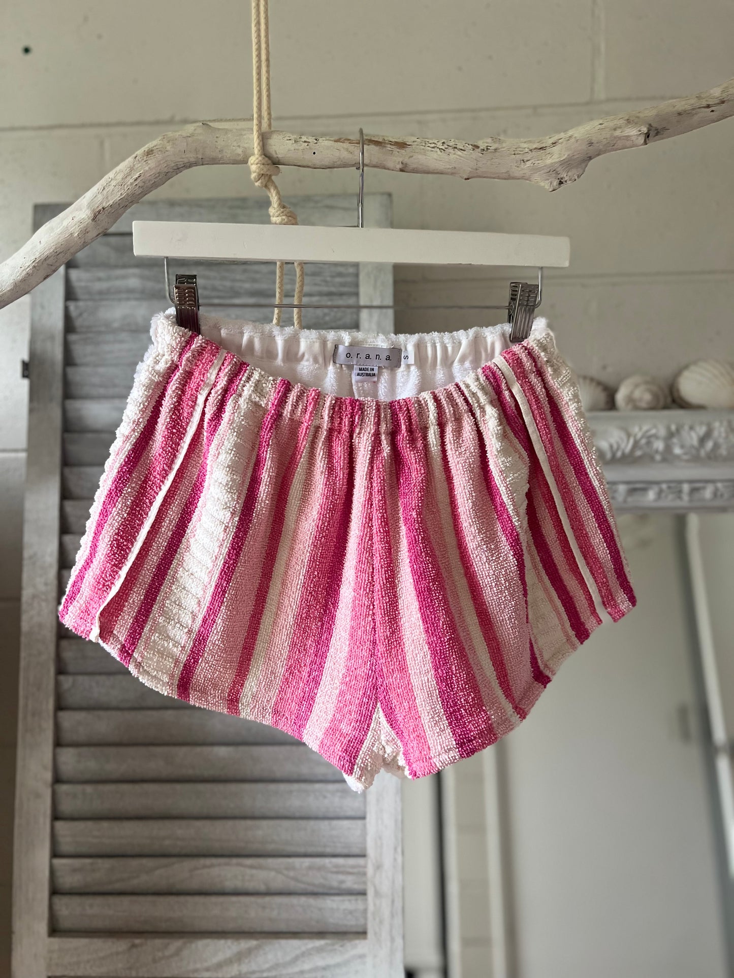 Vintage Short pink stripe