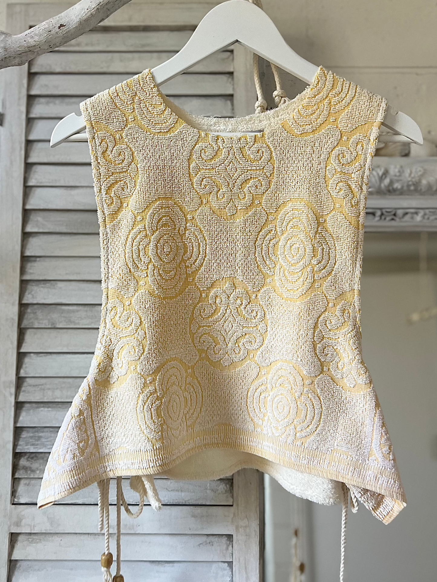 Vintage Side Tie Top Limoncello